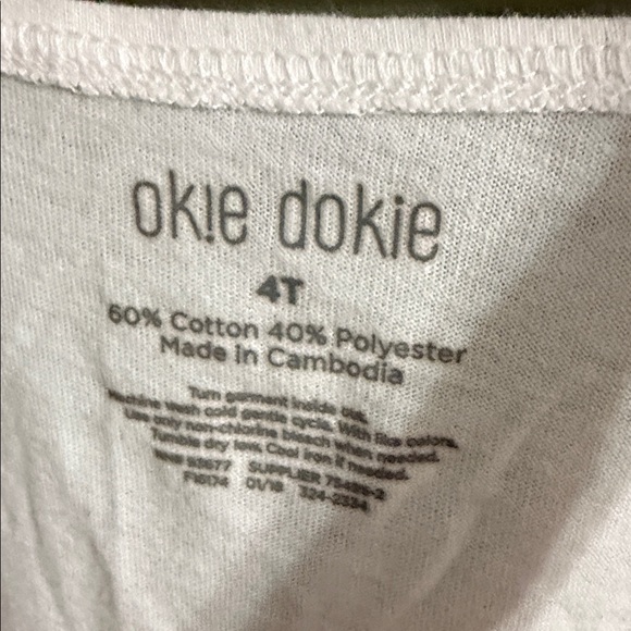 Pink and White Ruffled Tank Top - 4T - Picture 3 of 3